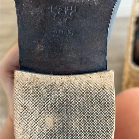 Free People Brady Gray Carbon Suede Loafers - Picture 2 of 4